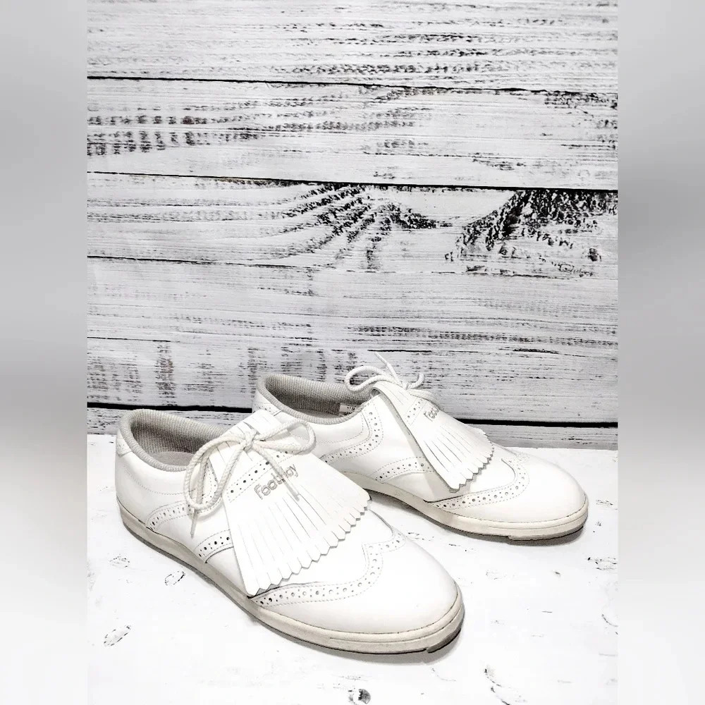 Footjoy Softjoys Golf Shoe in White size 11‎ Narrow 98566 Athletic Sports